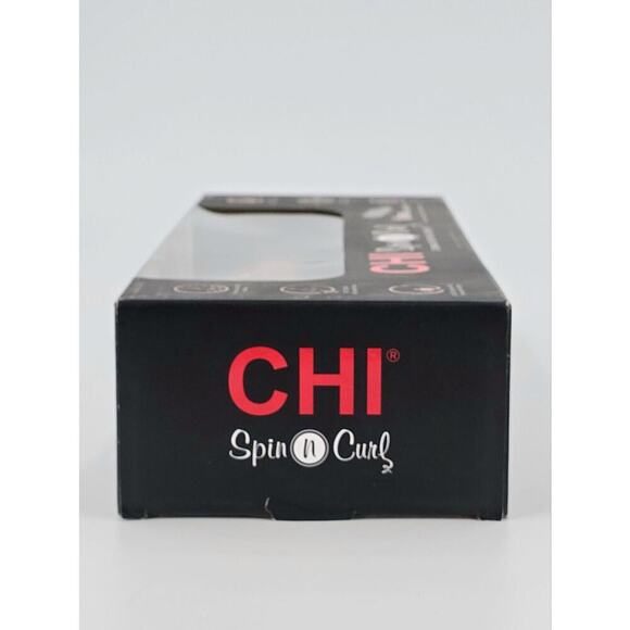 CHI Spin N Curl Special Edition Ceramic Rotating Curling Iron Rose Gold New - Picture 8 of 16